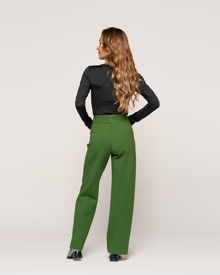 Pantalón Mujer Eulalia Verde Ludovica
