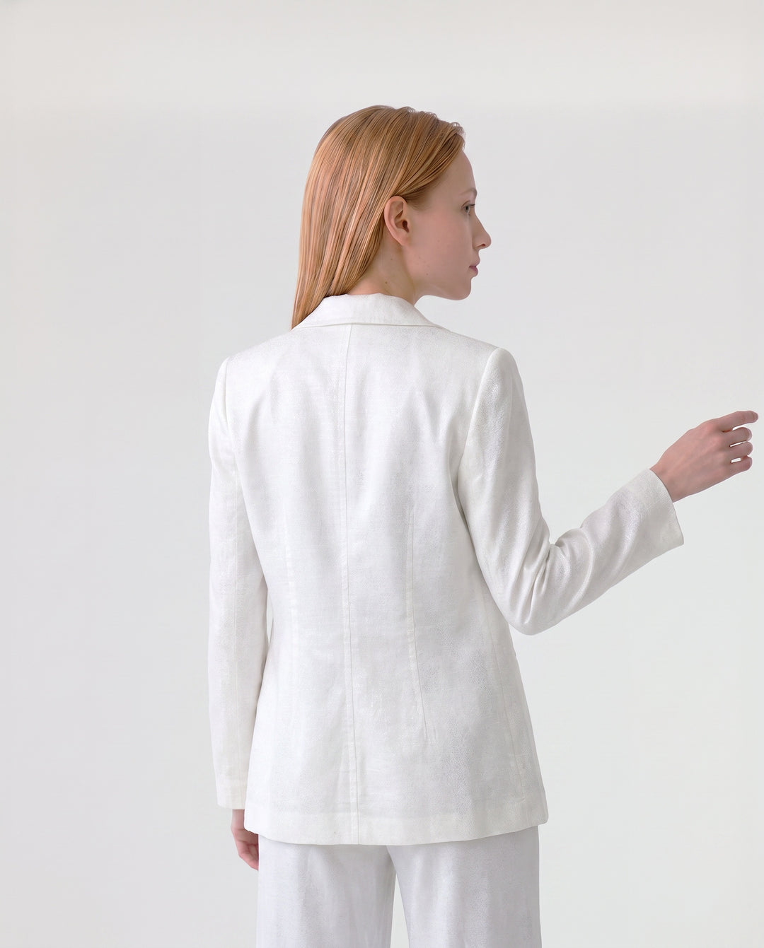 Chaqueta Mujer Gianna Sastrera Blanco Ludovica