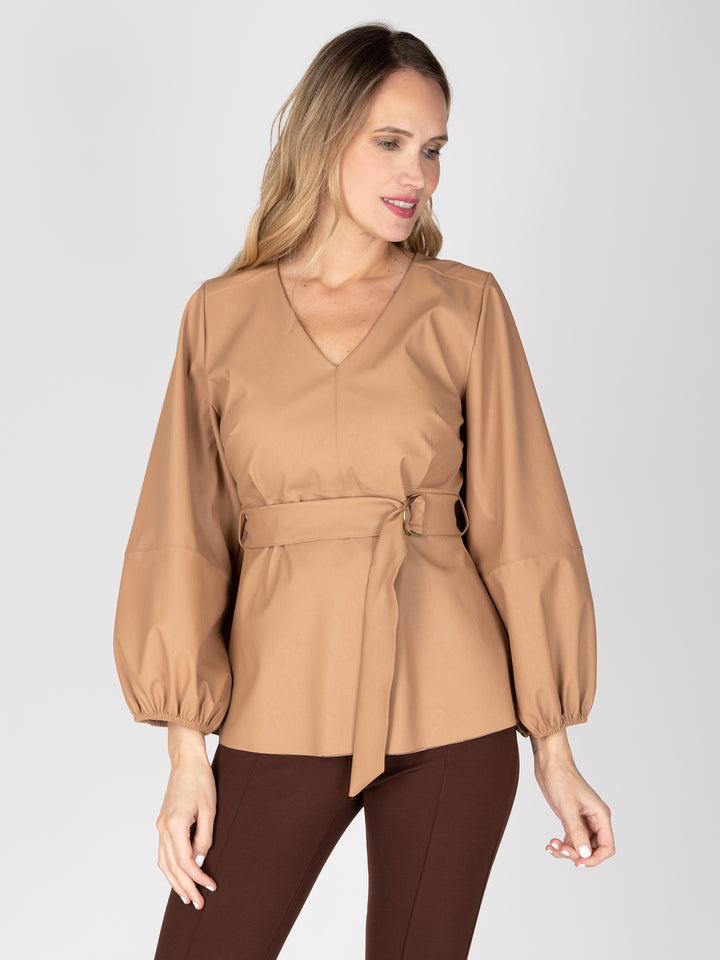 Chaqueta Camel Ludovica