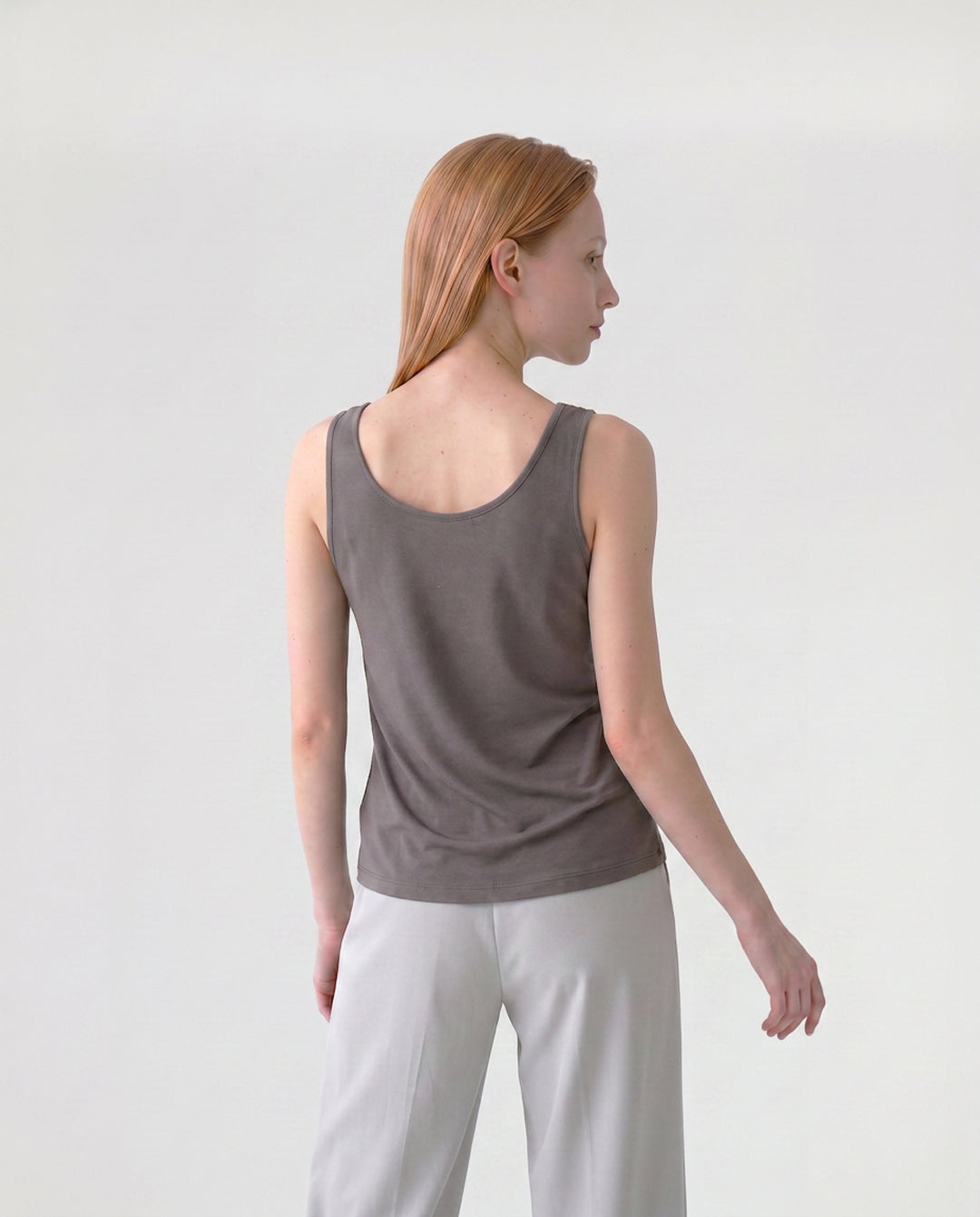 Polera Mujer Silvana Escote V Nutella Ludovica