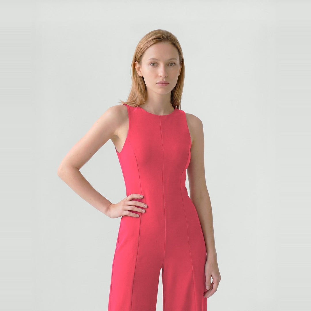 Enterito Mujer Valentina Pierna Ancha Rojo Ludovica