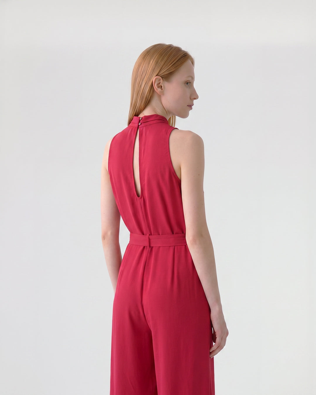 Enterito Mujer Martina Cuello Alto Rojo Ludovica