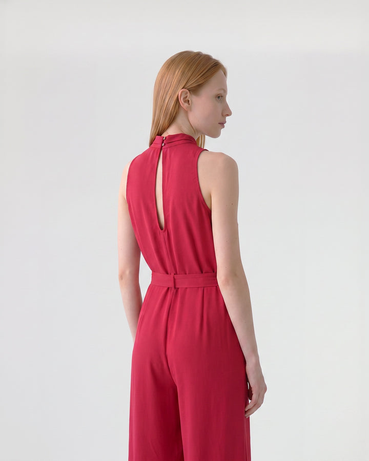 Enterito Mujer Martina Cuello Alto Rojo Ludovica