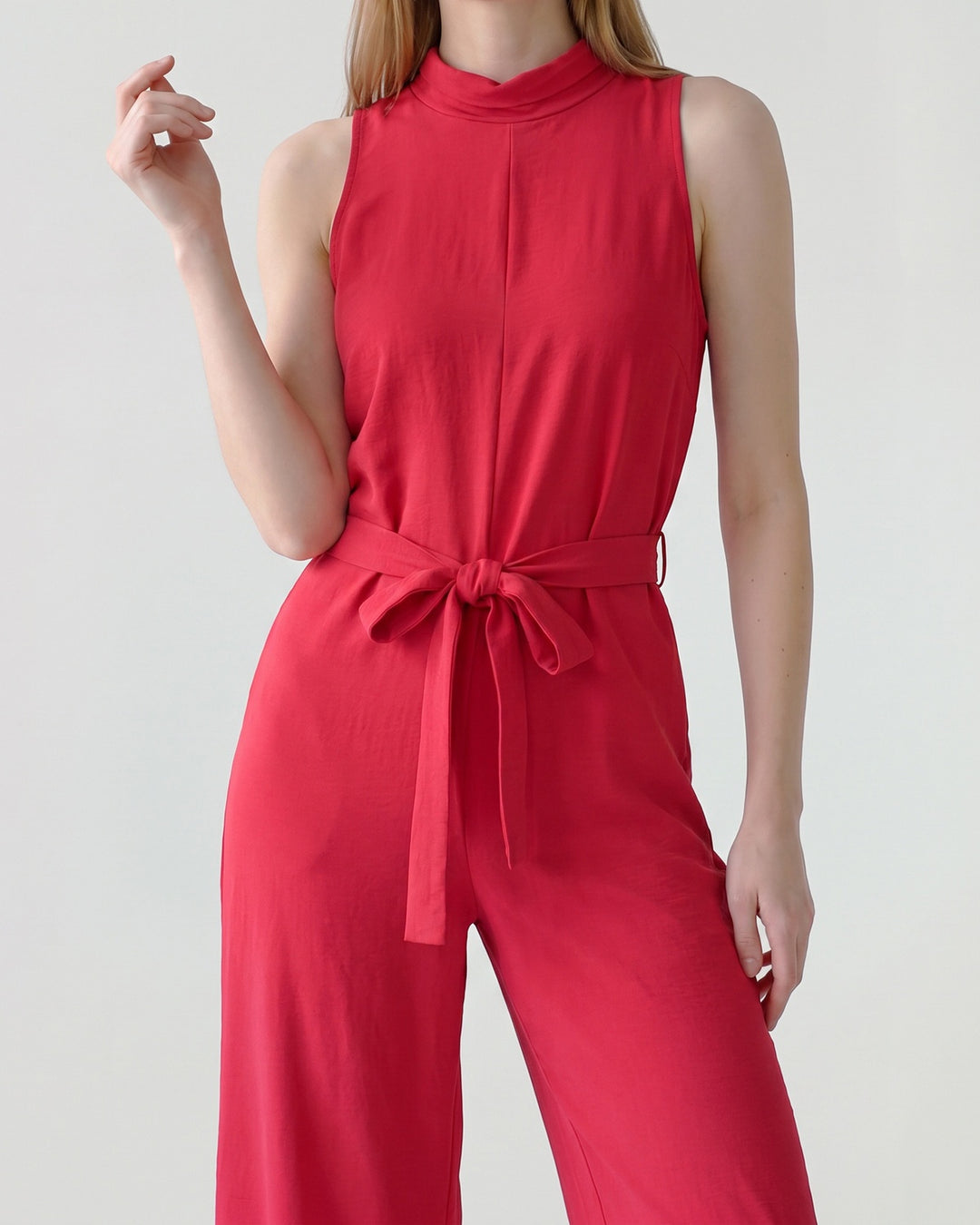 Enterito Mujer Martina Cuello Alto Rojo Ludovica
