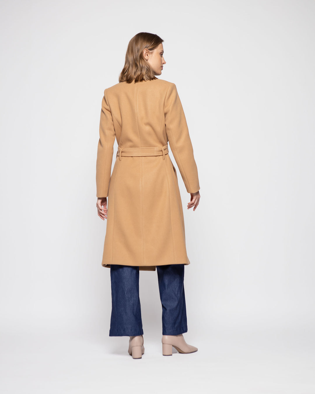 Abrigo Mujer Narciso Camel Ludovica