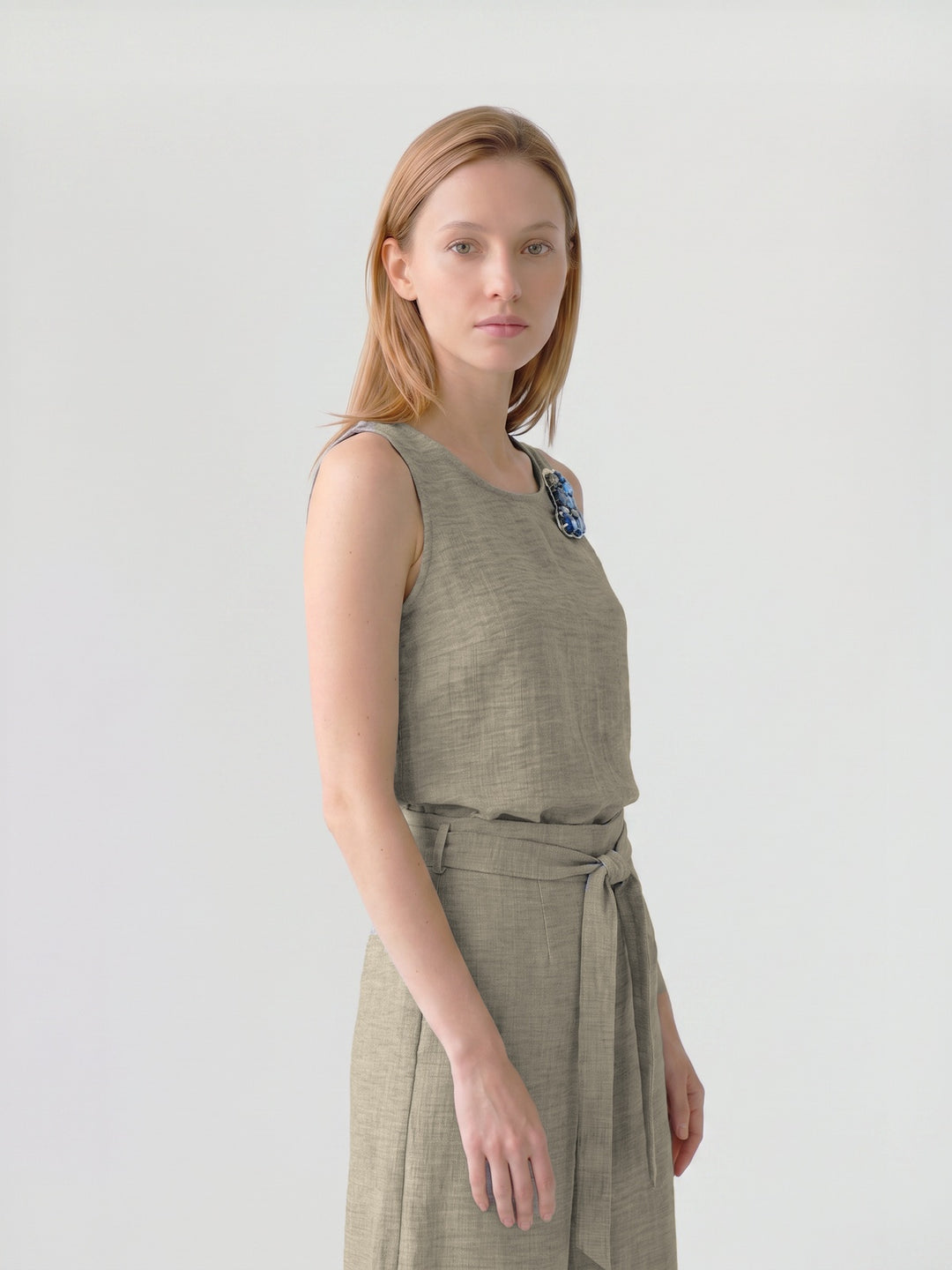Blusa Mujer Emilia Aplicación Cobre Ludovica