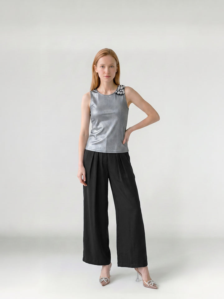 Blusa Mujer Laura Metalizada Ludovica