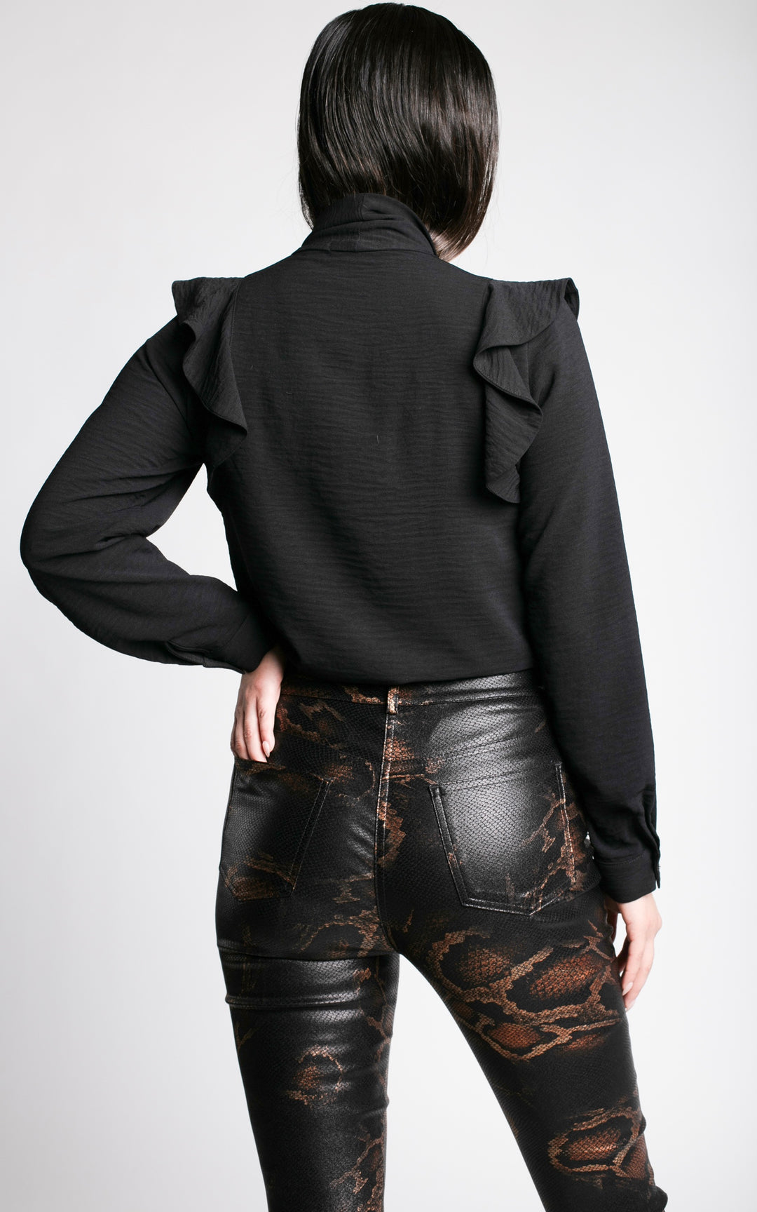 Blusa Hortensia Negro