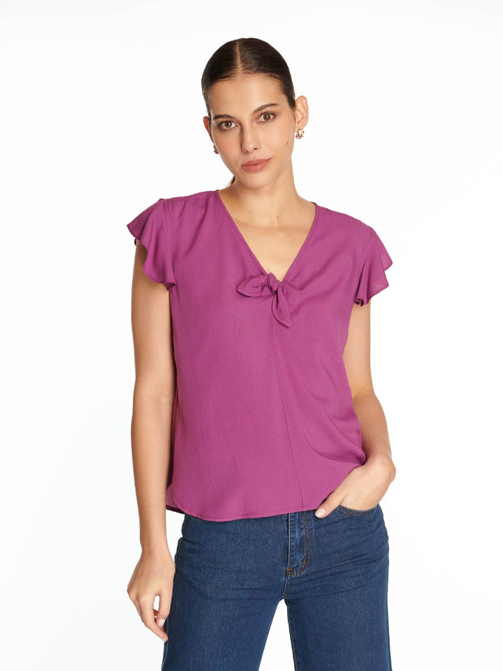 Blusa Gardenia Violeta Ludovica