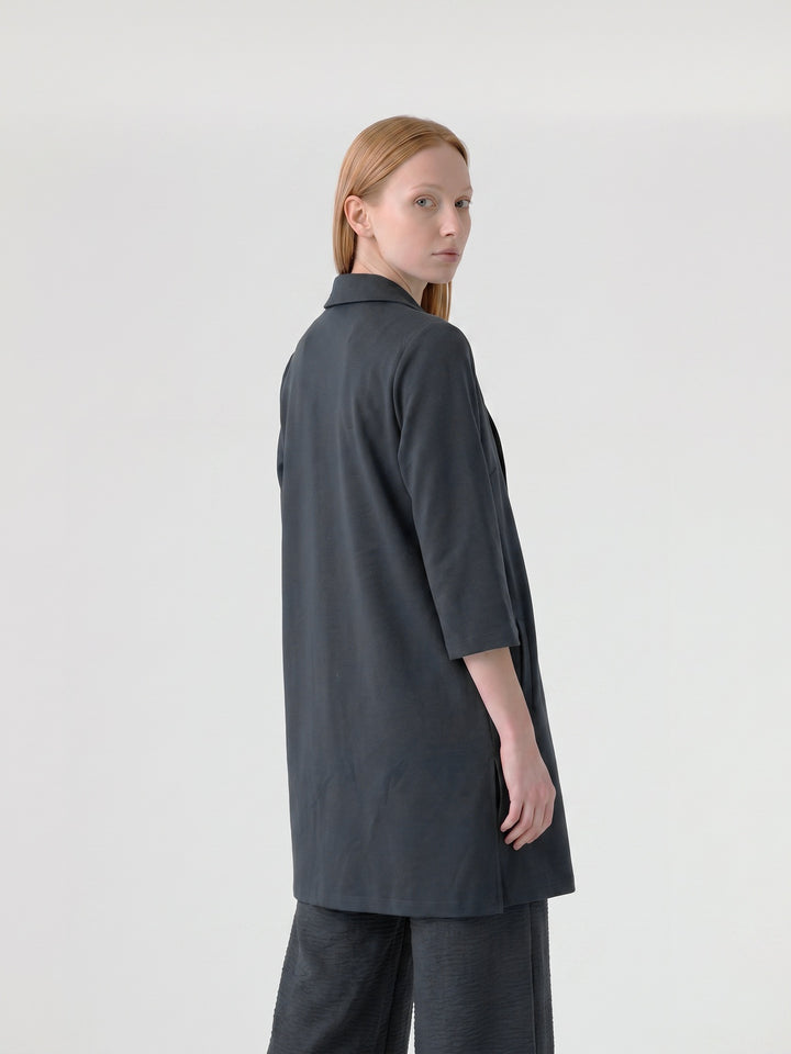 Blusa Mujer Paola Bordada Negro Ludovica