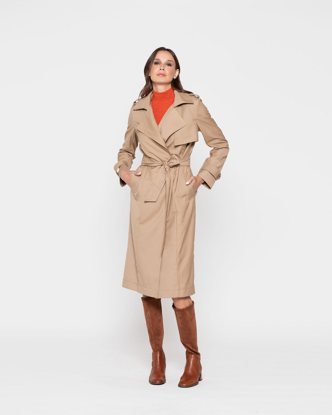 TRENCH JACINTO CAMEL