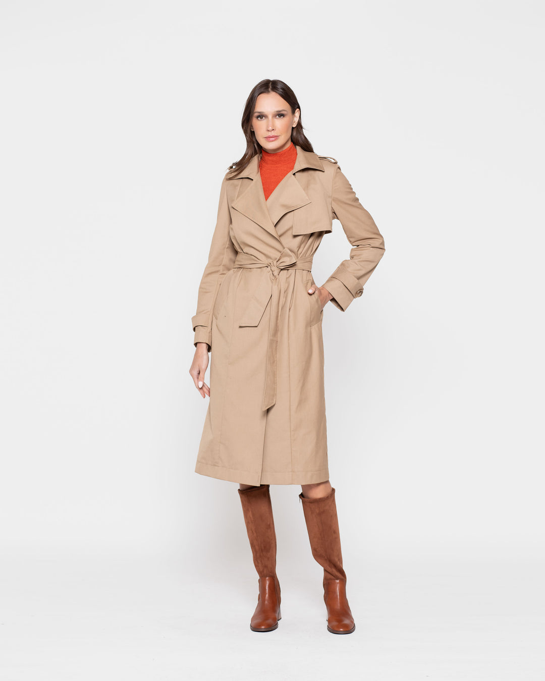 TRENCH JACINTO CAMEL