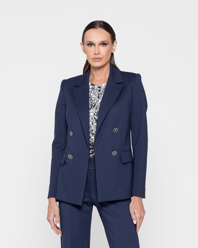 Chaqueta Mujer Azalea Azul Marino Ludovica