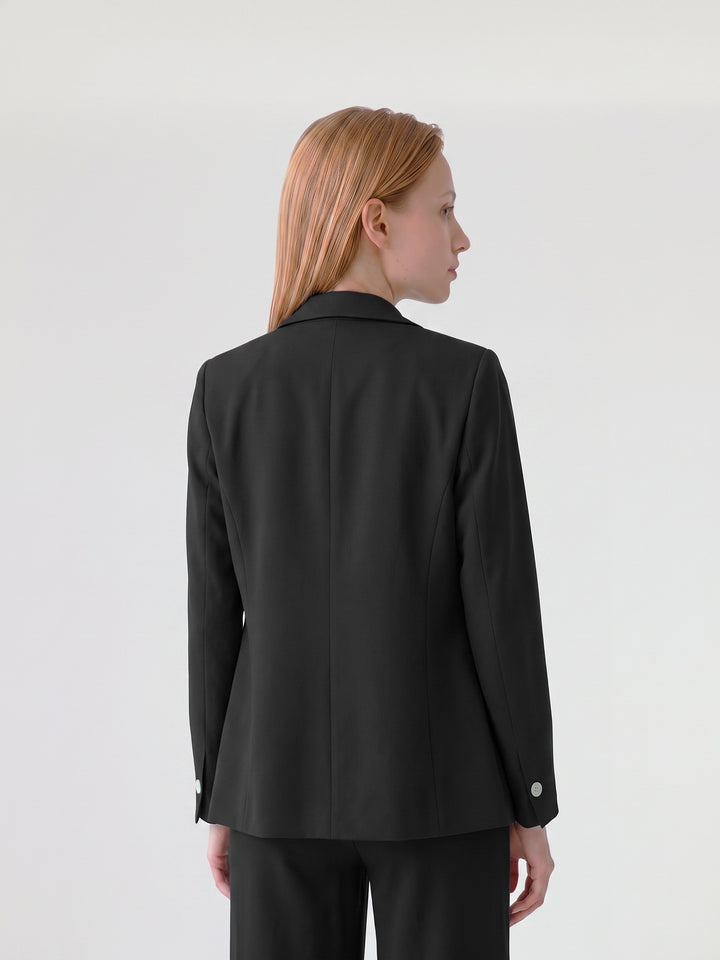 Chaqueta Mujer Antonella Sastrera Negro Ludovica