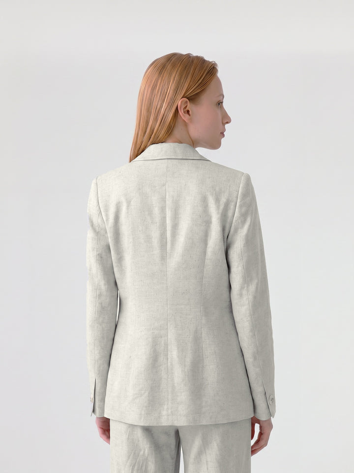 Chaqueta Mujer Francesca Sastrera Arena Ludovica
