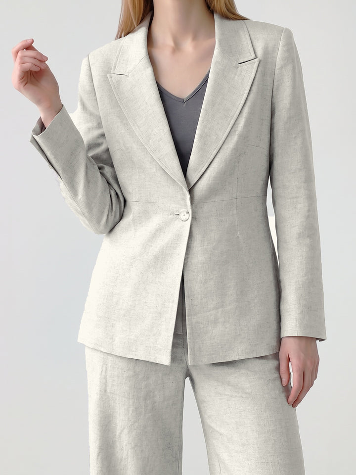 Chaqueta Mujer Francesca Sastrera Arena Ludovica