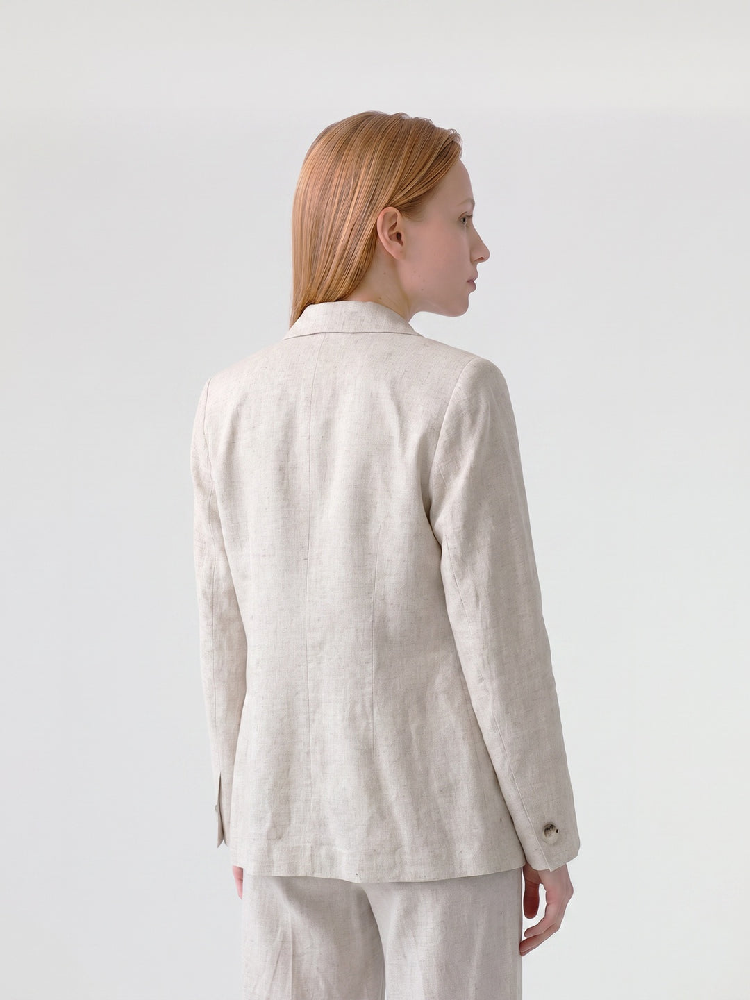 Chaqueta Mujer Francesca Sastrera Natural Ludovica