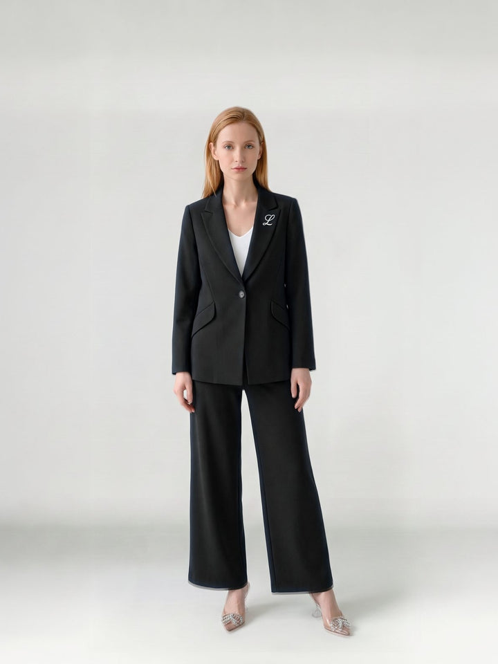 Chaqueta Mujer Giovanna Entallada Negro Ludovica
