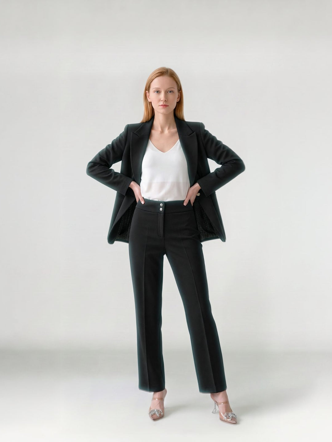 Chaqueta Mujer Giovanna Entallada Negro Ludovica