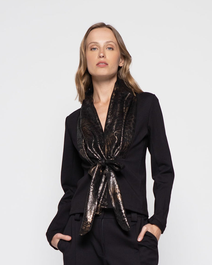Chaqueta Mujer Dalia Negro Ludovica
