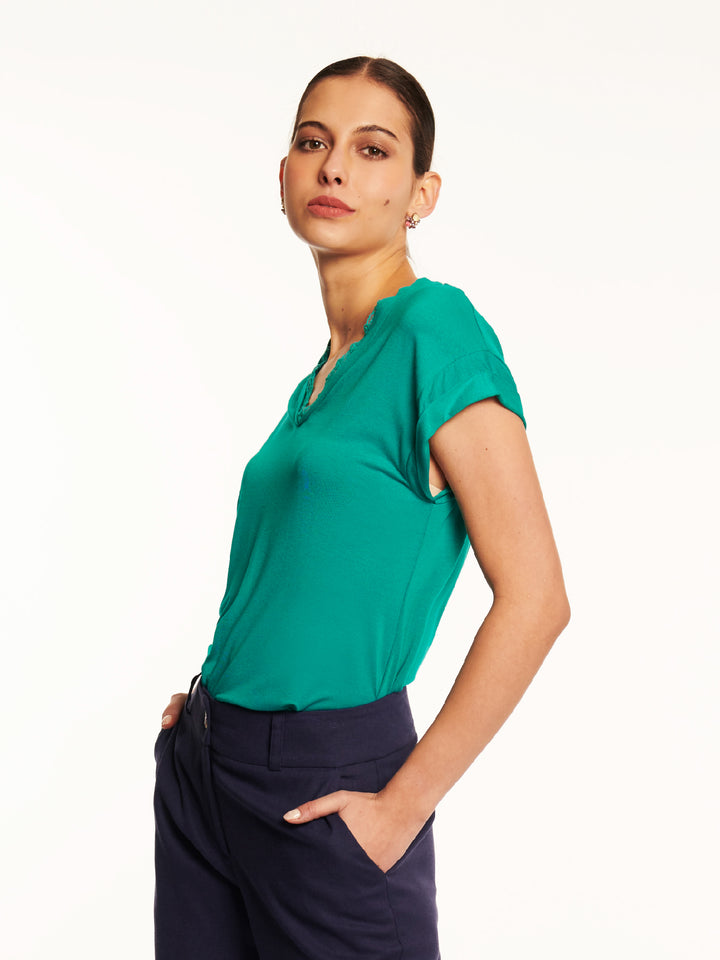 Polera Margarita Esmeralda Ludovica