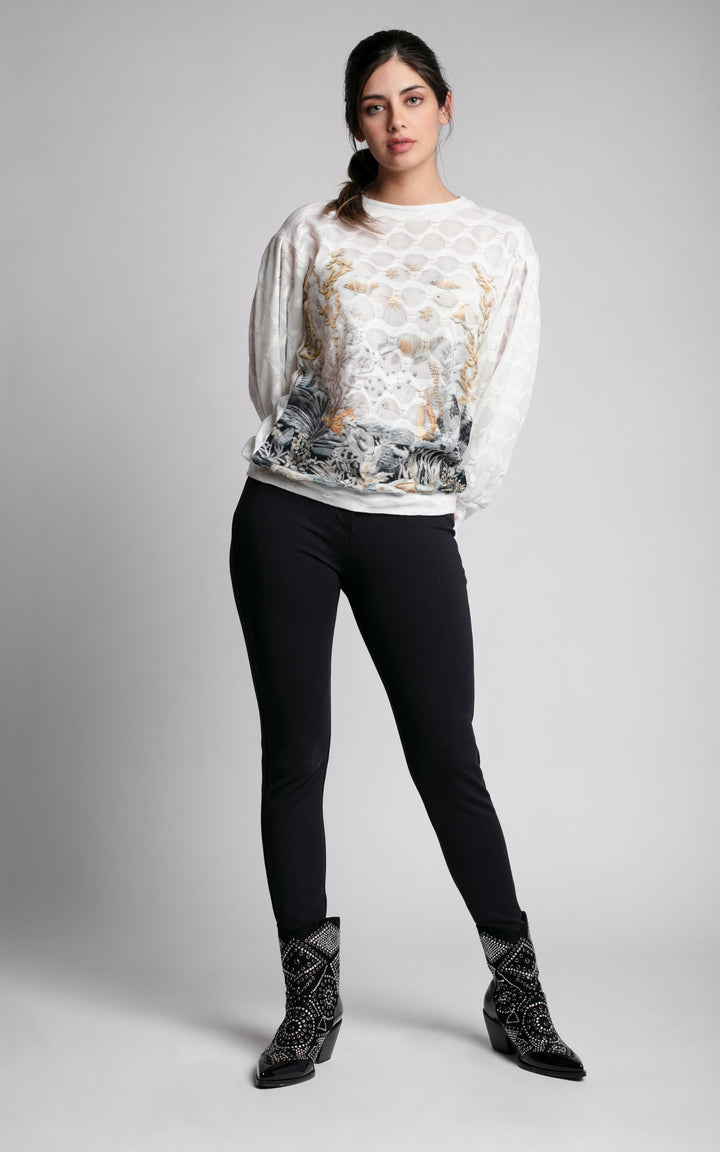 Polera Lobelia Crudo