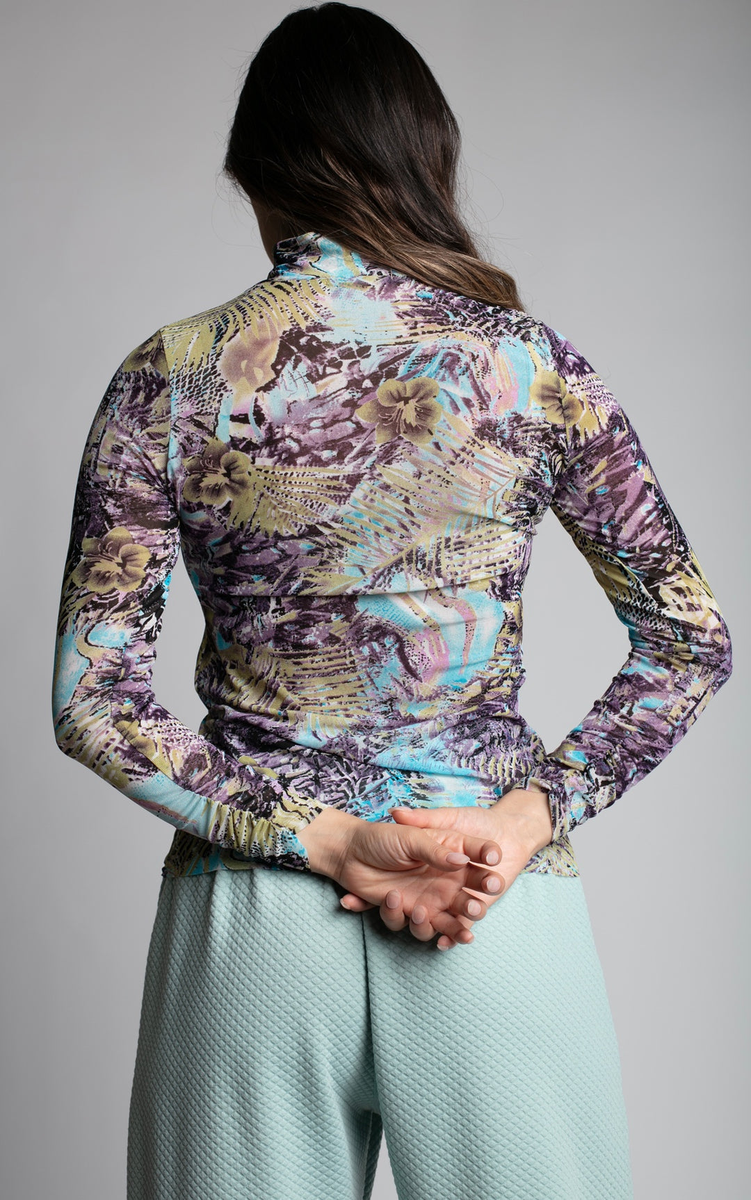 Polera Alcea Estampado