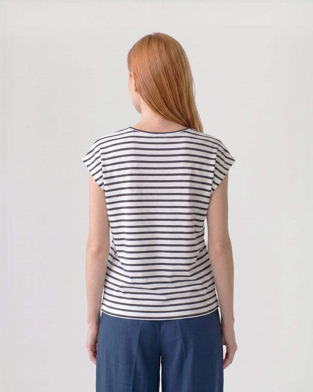 Polera Mujer Romina a Rayas Listado Coco Ludovica