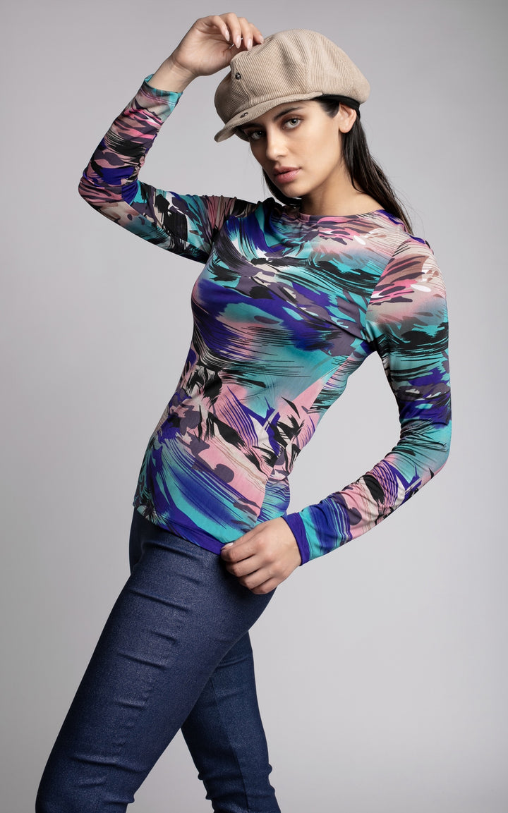 Polera Caltha Multicolor