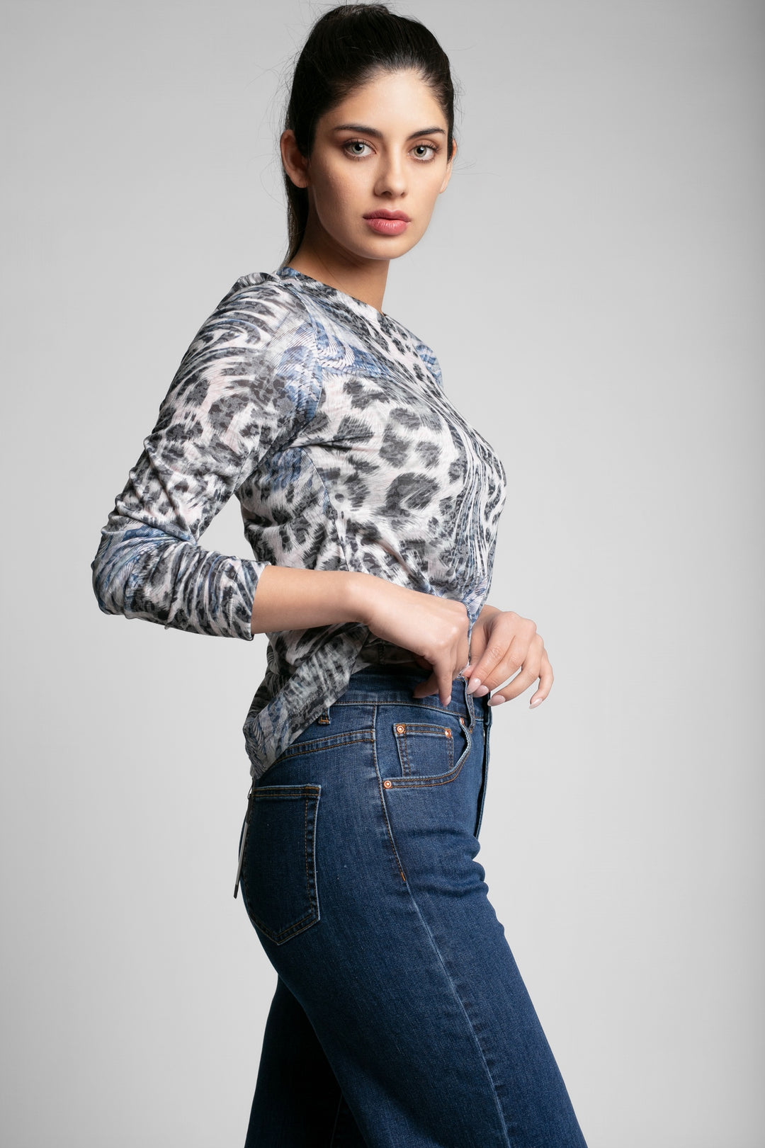 Polera Camassia Gris