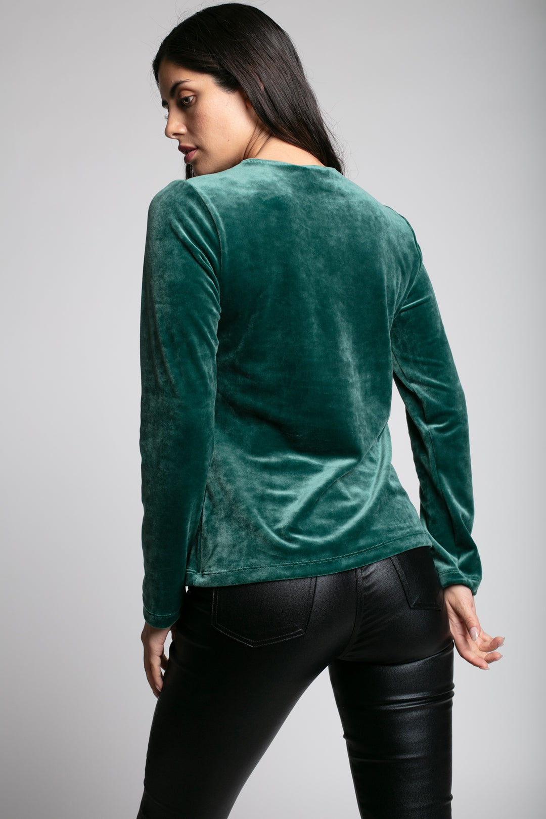 Polera Rosa Verde