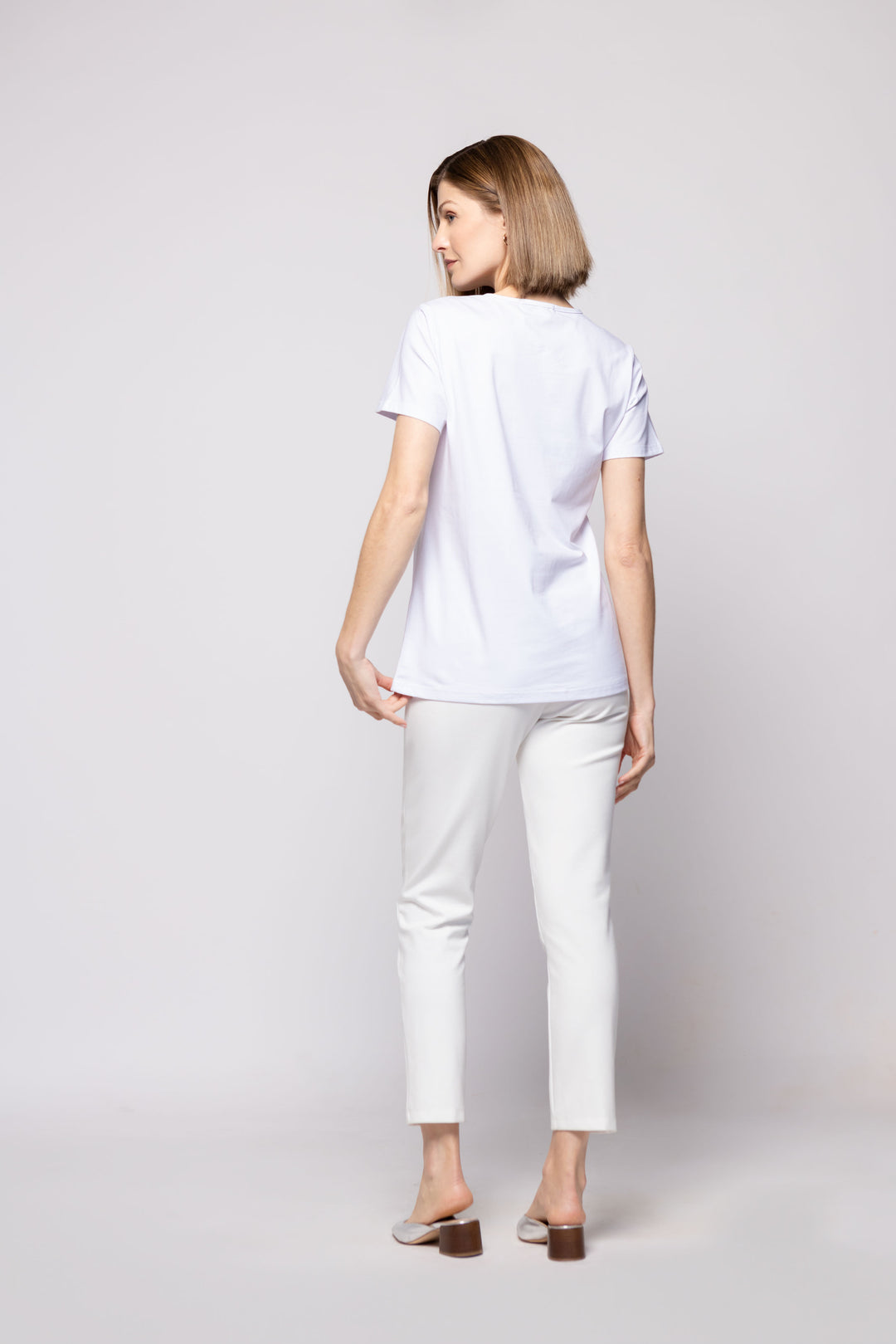 POLERA LAVANDA BLANCO