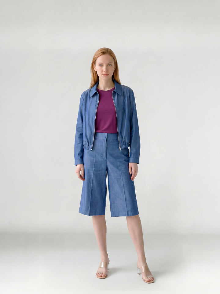 Bermuda Mujer Regina Denim Ludovica