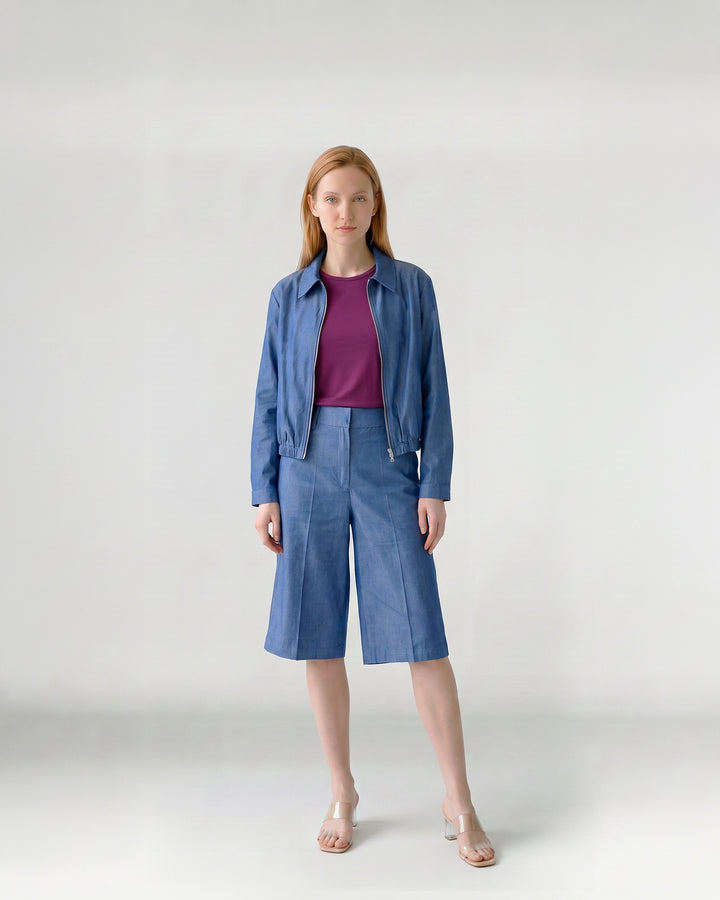 Bermuda Mujer Regina Denim Ludovica