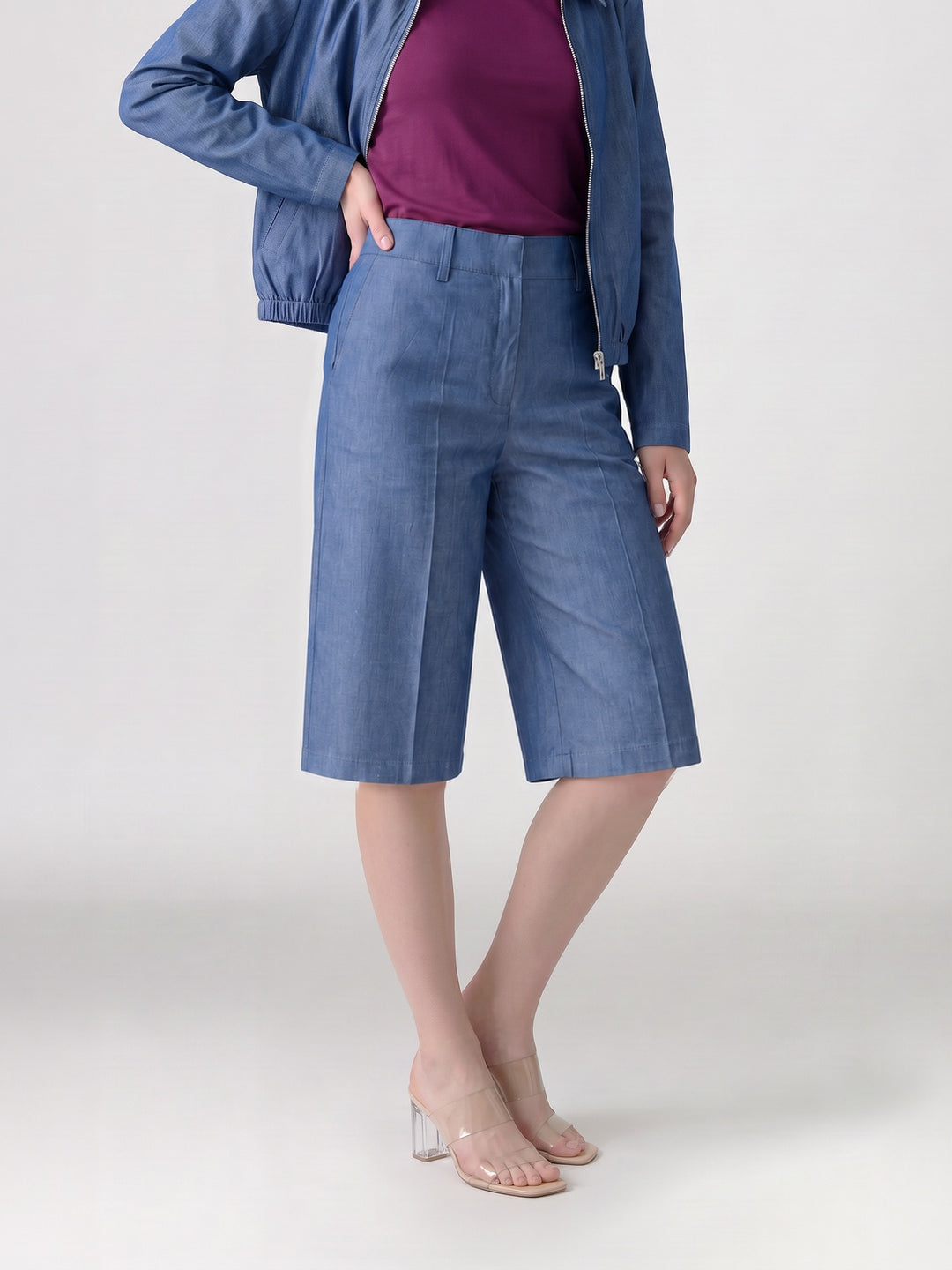 Bermuda Mujer Regina Denim Ludovica