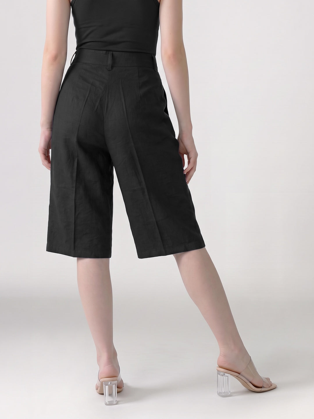 Bermuda Mujer Priscila Bermuda Negro Ludovica