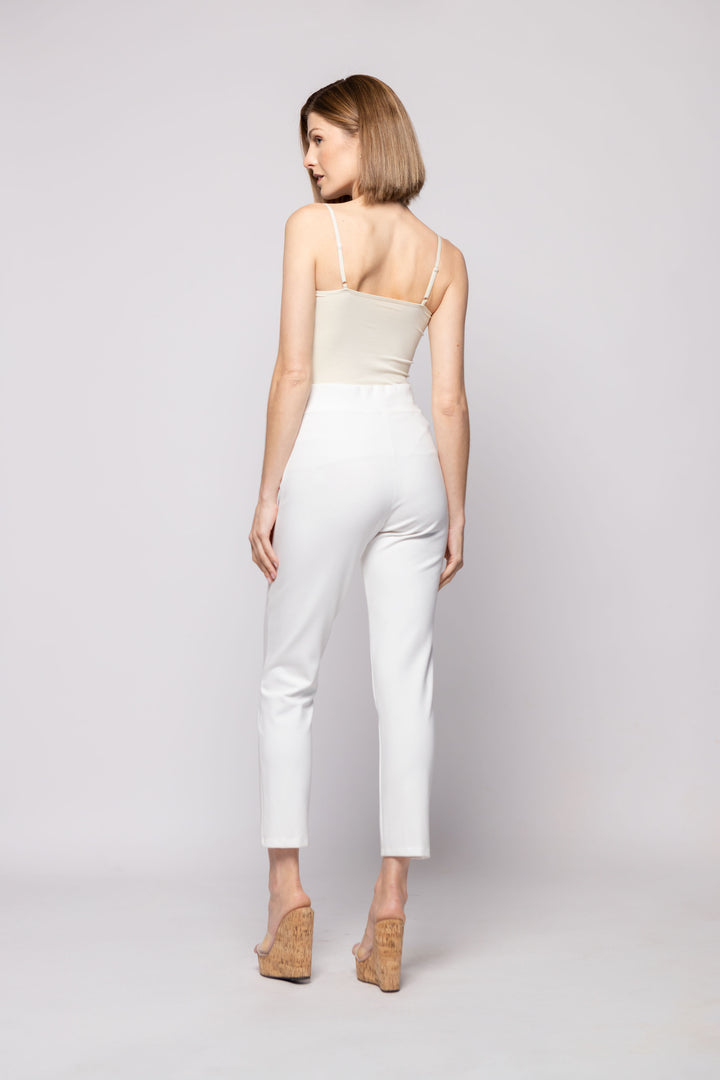 PANTALON VIOLA BLANCO