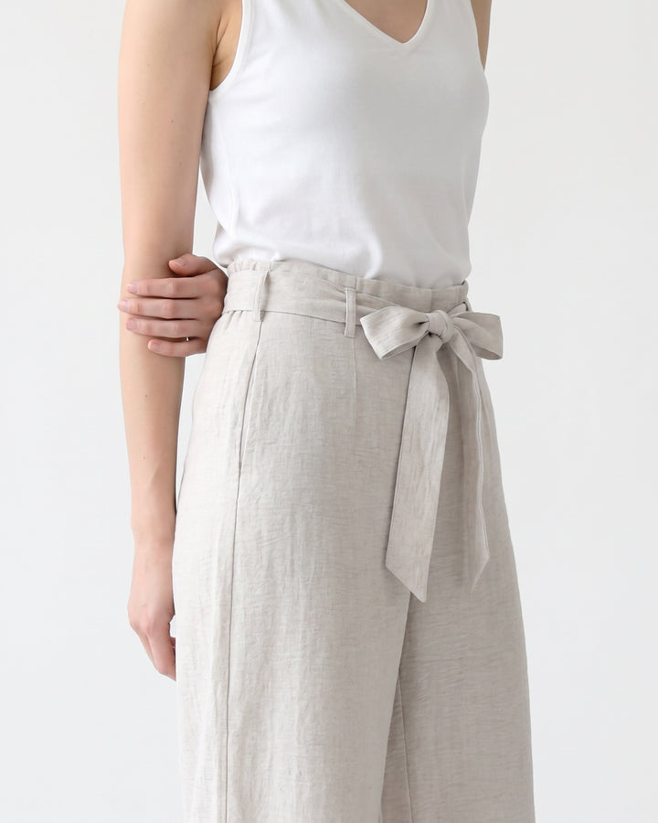 Pantalón Mujer Catalina con Lazo Sandía Ludovica