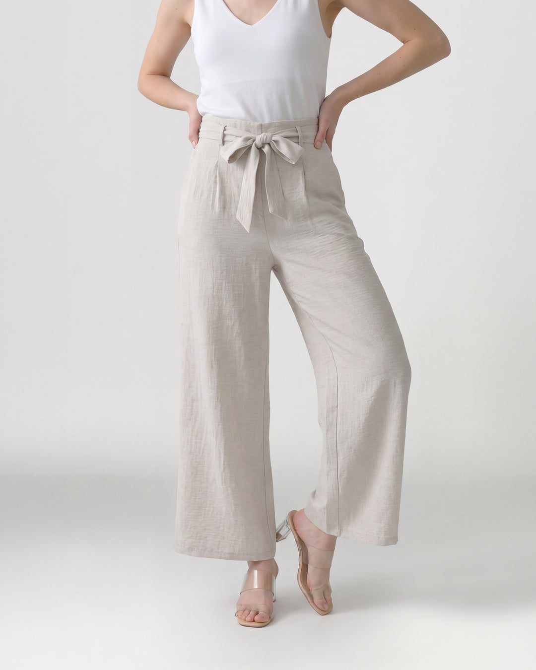 Pantalón Mujer Catalina con Lazo Sandía Ludovica