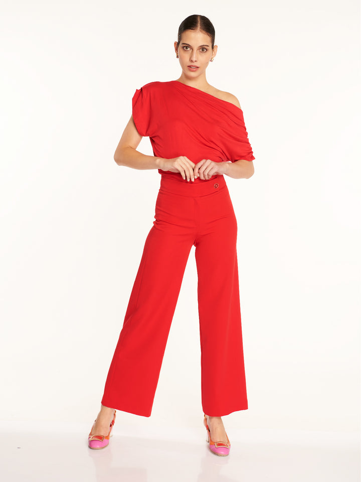 Pantalón Clavel Rojo Ludovica