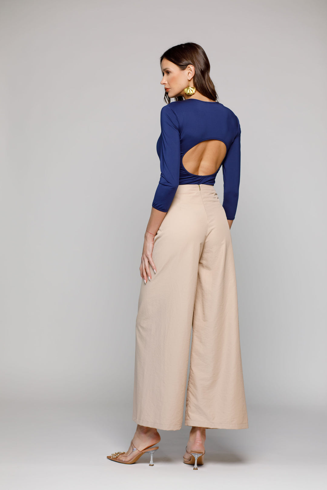 PANTALON NINA BEIGE