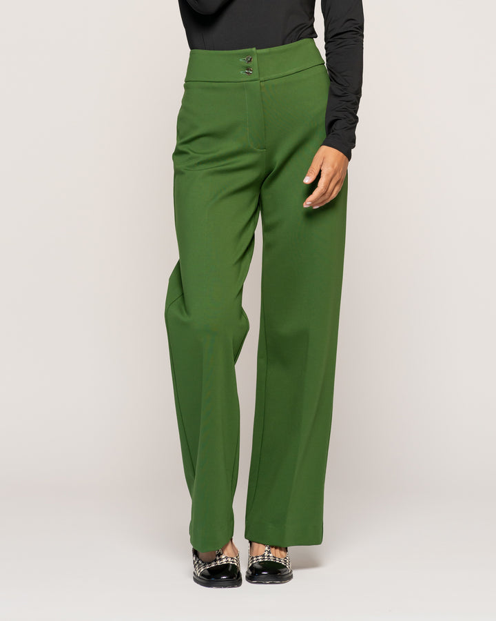 Pantalón Mujer Eulalia Verde Ludovica