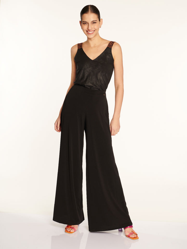 Pantalón Magnolia Negro Ludovica