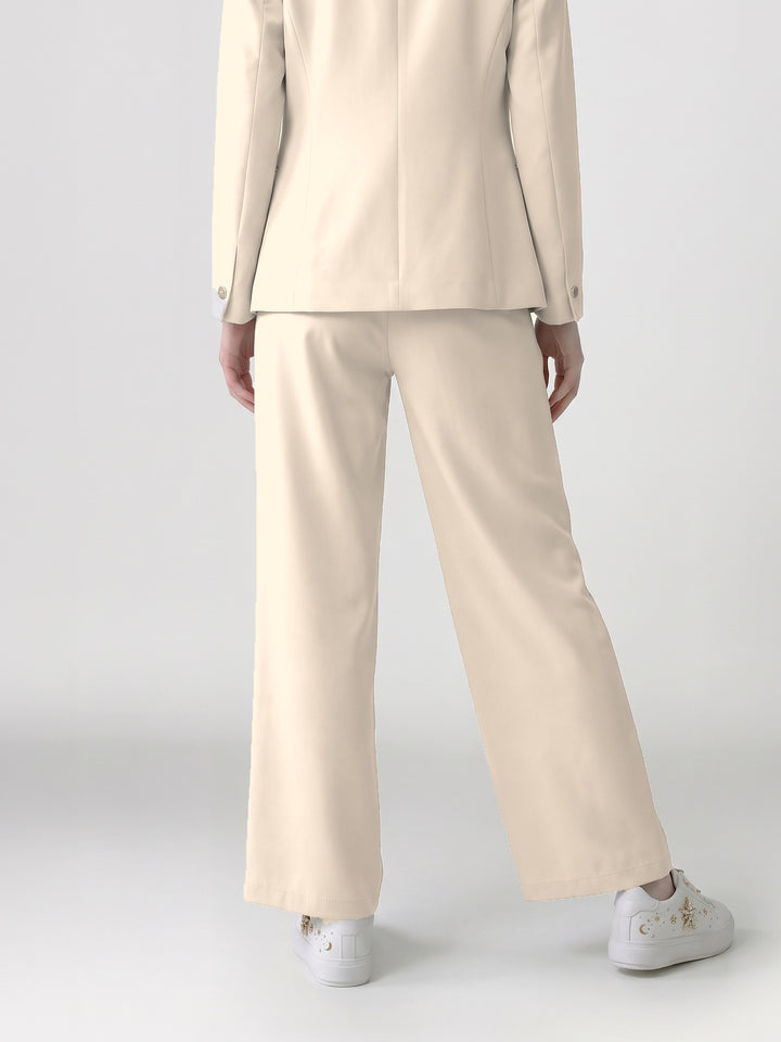 Pantalón Mujer Fernanda con Lazo Sand Ludovica