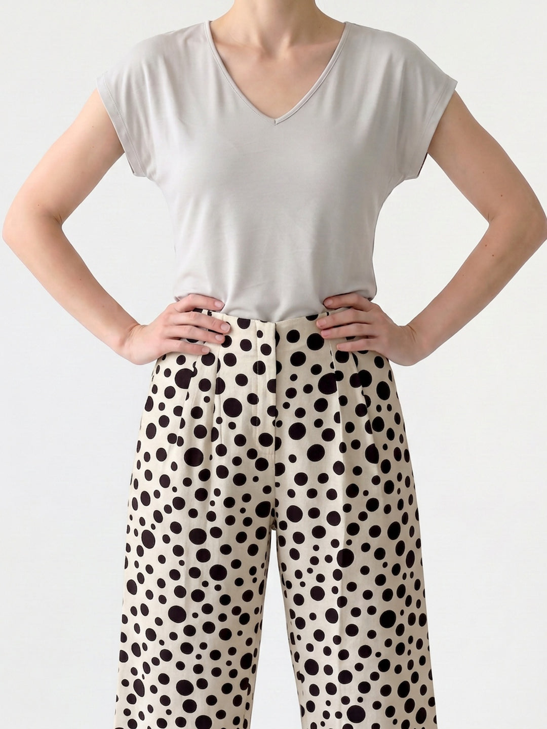 Pantalón Mujer Mariana Lunares Ludovica