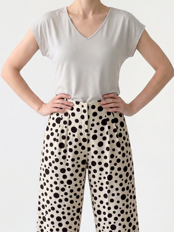Pantalón Mujer Mariana Lunares Ludovica