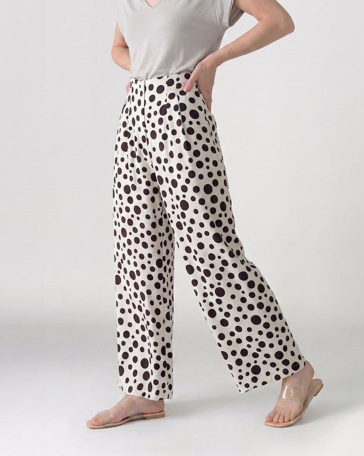 Pantalón Mujer Mariana Lunares Ludovica