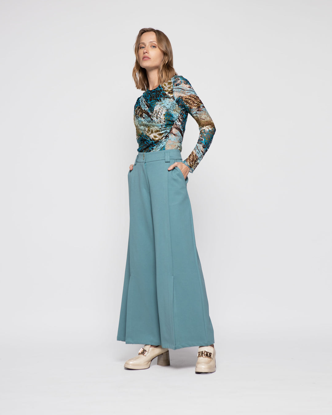 PANTALON LOBELIA MENTA