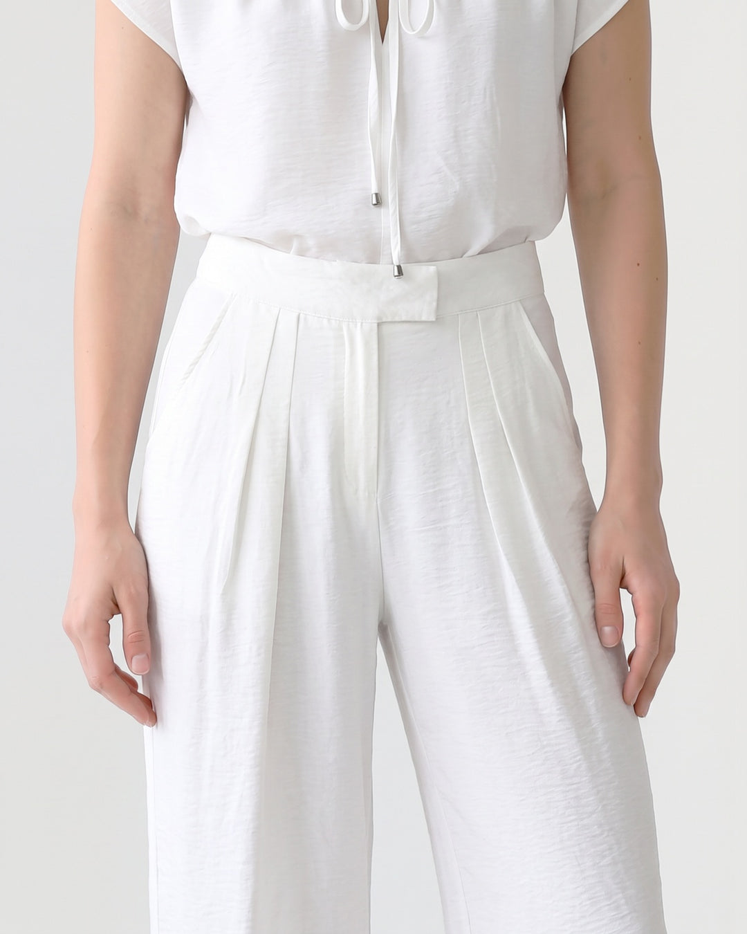 Pantalón Mujer Ignacia Palazzo Blanco Ludovica