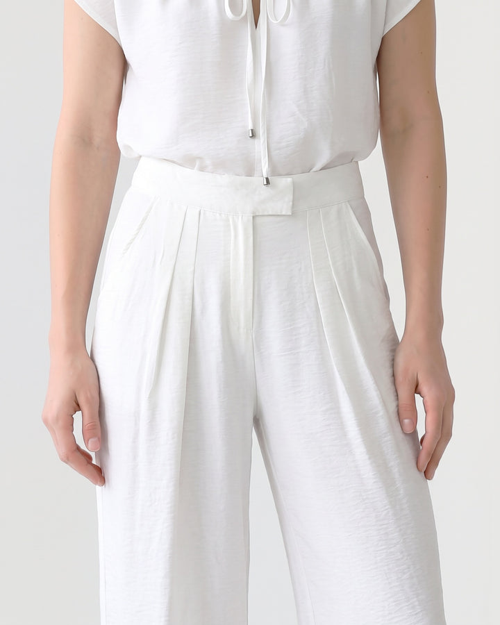 Pantalón Mujer Ignacia Palazzo Blanco Ludovica
